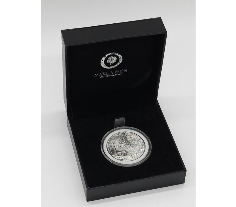 인생은 한번뿐이지만 행복은 셀 수 없기를/ 커스텀 은999 기념품/ 부엉이 Silver Coin 원형 실버 메달