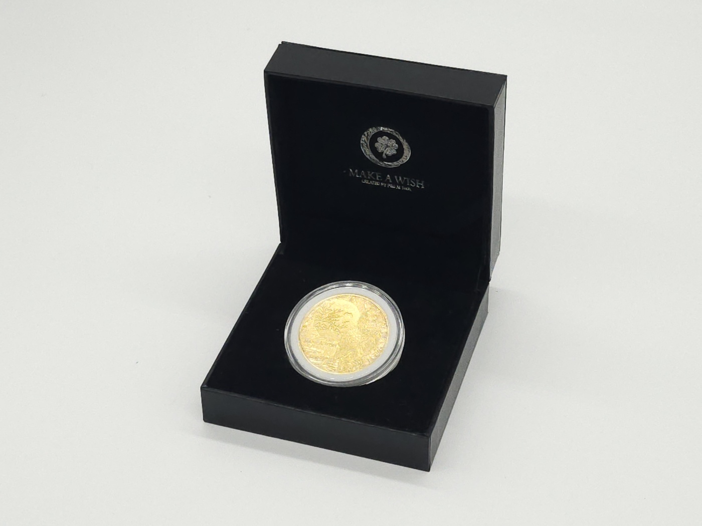 인생은 한번뿐이지만 행복은 셀 수 없기를/ 커스텀 은999 기념품/ 부엉이 Silver Coin 원형 금도금 메달