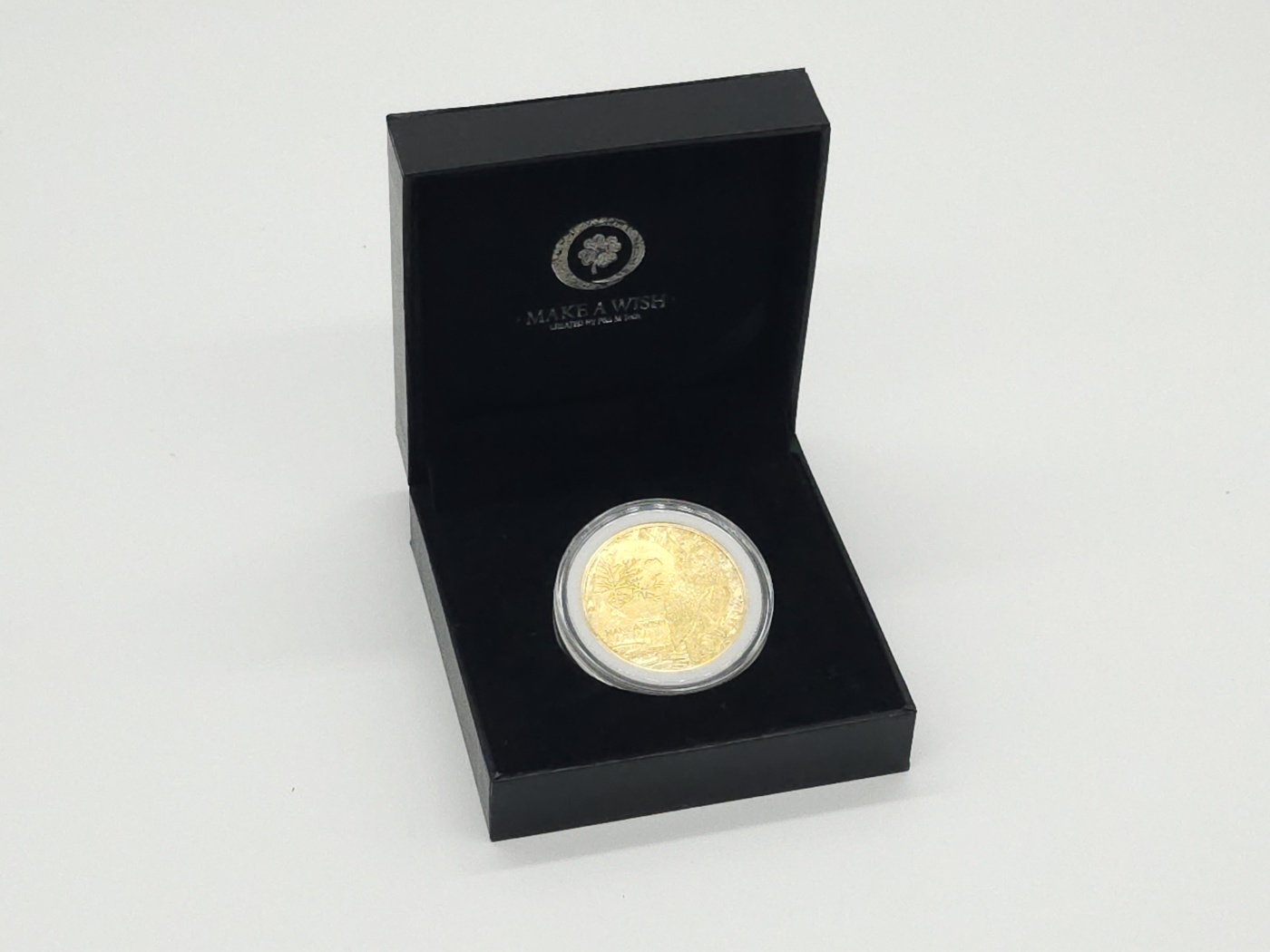 인생은 한번뿐이지만 행복은 셀 수 없기를/ 커스텀 은999 기념품/ 부엉이 Silver Coin 원형 금도금 메달