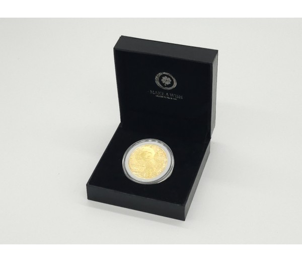 인생은 한번뿐이지만 행복은 셀 수 없기를/ 커스텀 은999 기념품/ 부엉이 Silver Coin 원형 금도금 메달